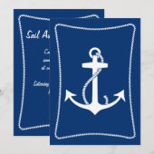 アンカー招待状 招待状 (正面/裏面)