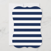 アンカー航海のされた愛の結婚式の招待 招待状 (裏面)