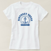 アンカー・オエイ・バースデイ・スクワッドTシャツ Tシャツ (デザイン正面)
