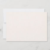 アンカー ブライダルシャワー インビテーション (裏面)