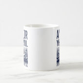 アンカー・ユア・ソウル・ネイティカル・オーシャンデザイン コーヒーマグカップ (中央)