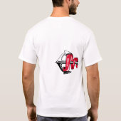 アンカー Tシャツ (裏面)