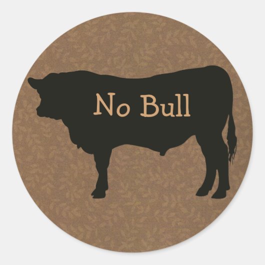 アンガスのシール ラウンドシール (正面)