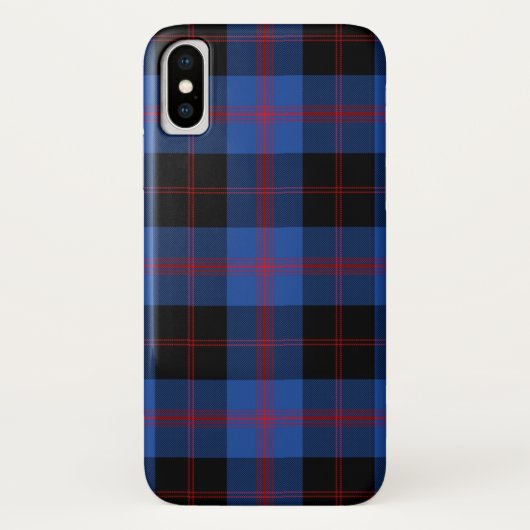 アンガスのスコットランドの一族のタータンチェックの電話箱 Case-Mate iPhoneケース (裏面)