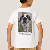 アンガスの子供のサイズのワイシャツ Tシャツ (裏面)