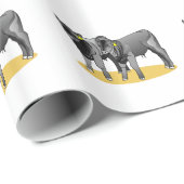 アンガスの黒い子牛 ラッピングペーパー (ロールコーナー)