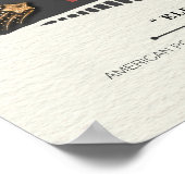 アンガー引用文バイエレノールルーズベルト ポスター (角)