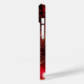 アンキエナジーレッド+金ゴールドカスタムモノグラム Case-Mate iPhoneケース (裏面 / 左)