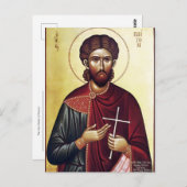 アンキュラ正教会の聖殉教大聖堂のアイコン ポストカード (正面/裏面)