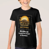 アンキロサウルス 恐竜 先史時代の月 トライブレンドTシャツ (正面)