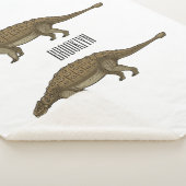 アンキロザウルス漫画イラストレーション シェルパブランケット (3/4)