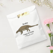 アンキロザウルス漫画イラストレーション フェイバーバッグ (封をした状態)