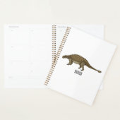 アンキロザウルス漫画イラストレーション プランナー手帳 (ディスプレー)