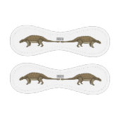 アンキロザウルス漫画イラストレーション 野球ボール (パネル)