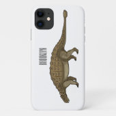 アンキロザウルス漫画イラストレーション Case-Mate iPhoneケース (裏面)