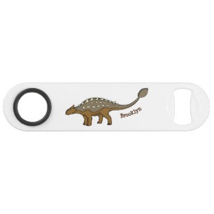 アンキロザウルス装甲恐竜イラストレーション スピード栓抜き