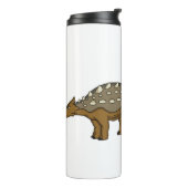 アンキロザウルス装甲恐竜イラストレーション タンブラー (回転左)