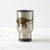 アンキロザウルス装甲恐竜イラストレーション トラベルマグ (中央)