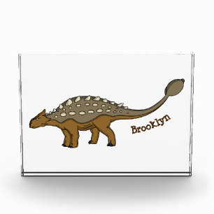 アンキロザウルス装甲恐竜イラストレーション フォトブロック