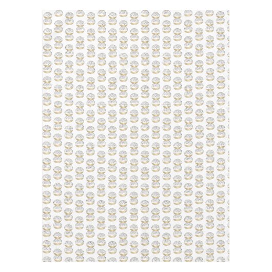 アンギネティイタリアンベーカリーレモンノット結婚ズクッキー テーブルクロス (正面)