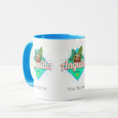 アンギラカリブのレトロバケーションヴィンテージアイランド マグカップ (正面左)