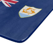 アンギラカリブの国旗 カッティングボード (角)