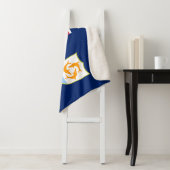 アンギラカリブの国旗 シェルパブランケット (インサイチュ)