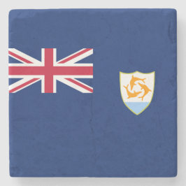 アンギラカリブの国旗 ストーンコースター