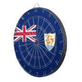 アンギラカリブの国旗 ダーツボード (正面右)