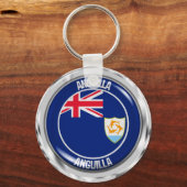 アンギララウンドエンブレム キーホルダー (正面)