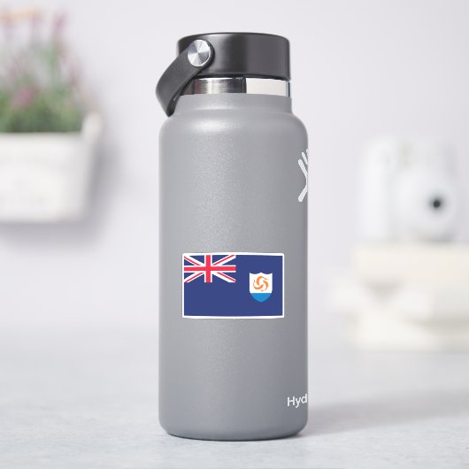アンギラ国旗 シール (HydroFlask)