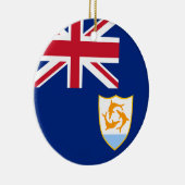 アンギラ国旗 セラミックオーナメント (右)