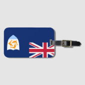 アンギラ国旗 ラゲッジタグ (正面横)