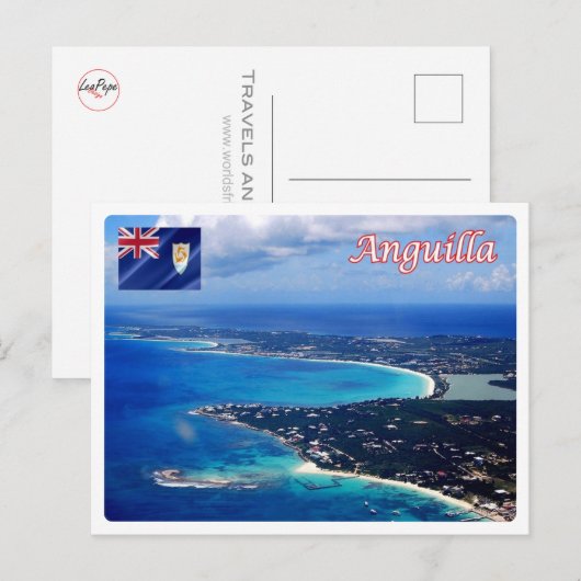 アンギラ – 西部 –  ポストカード (正面/裏面)