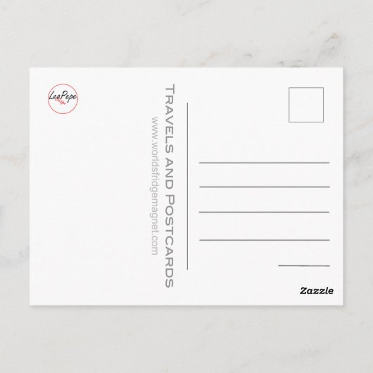 アンギラ – 西部 – ポストカード (裏面)