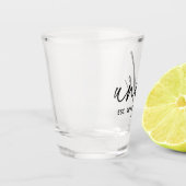 アンクルが設立エレガントタイポグラフィニューアンクル ショットグラス (左)