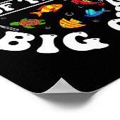 アンクルオブザビッグワン魚釣り誕生日パーティーBday C ポスター (角)