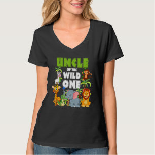 アンクルオブザワイルドワンズーズー誕生日サファリジャングルA Tシャツ