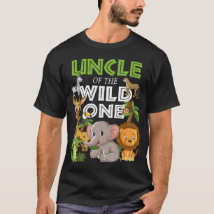 アンクルオブザワイルドワンズー誕生日サファリジャングルA Tシャツ