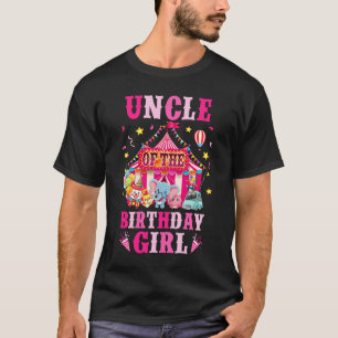 アンクルオブザ誕生日ガールサーカスカーニバルファミリー Tシャツ