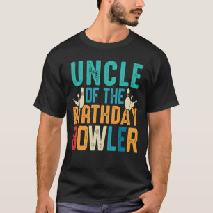 アンクルオブザ誕生日ボウリングをする人、 クリケットの投手ボーリング Tシャツ