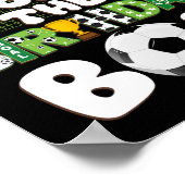 アンクルオブザ誕生日ボーイサッカーファミリーパーティーデコ ポスター (角)