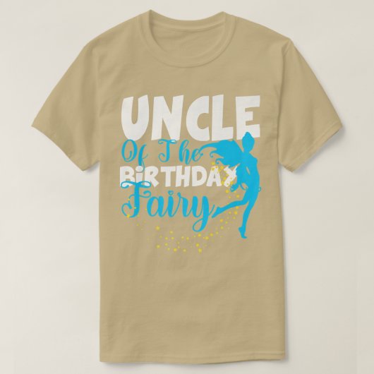 アンクルオブザ誕生日妖精ファンタジー誕生日分隊 Tシャツ (デザイン正面)