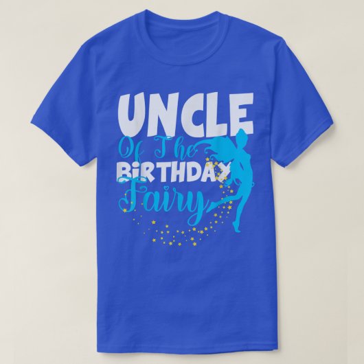 アンクルオブザ誕生日妖精ファンタジー誕生日分隊 Tシャツ (デザイン正面)