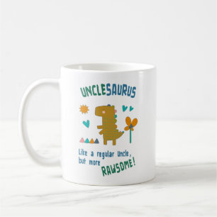 アンクルサウルス誕生日または父の日 コーヒーマグカップ