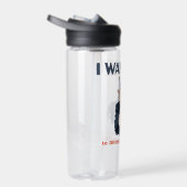 アンクルサムおもしろい愛国的カスタム ウォーターボトル (右面)