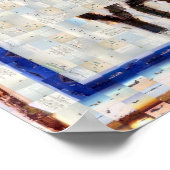 アンクルサムがモサイアを望む（3000枚の写真から作成） ポスター (角)