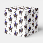 アンクルサムがロバに乗っている フェイバーボックス (裏面サイド)