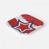 アンクルサムとピクニック ペーパープレート (傾斜あり)