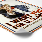 アンクルサムのポスター ポスター (角)